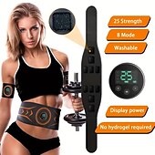 baratos Massajadores de Corpo-fique em forma em qualquer lugar com o cinto de fitness de treinamento ems portátil e pulso de braço de massagem