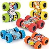cheap RC Vehicles-Fun Double-Side Vehicle Inertia Safety Crashworthiness And Fall Resistance Shatter-Proof Model For Kids Boy Toy Car Halloween Thanksgiving Festival Gifts Halloween decor
