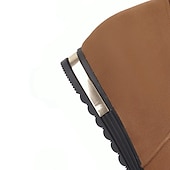 levne Slouch Boots-dámské ploché boty ke kolenům, boty z umělého semiše ve více barvách na podzimní a zimní nošení