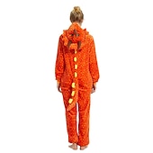 economico costumi di Halloween per coppie-Per bambini Per adulto Animali Cartoni animati Costume di gruppo Pigiami e camicie da notte Mimetico Vestiti Carnevale Dinosauro Leone Pigiama a pagliaccetto Pigiama Kigurumi stile sveglio Per Uomini