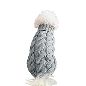 billiga Tröjor-Hund Katt Tröjor Jumper Mode Ledigt Vinter Varm Andningsfunktion Mjuk Tvättbar Bekväm Utomhus Ledigt / vardag Hundkläder for Bichon Frisé Pommeran valpen eller det lilla husdjuret Fjäril Small