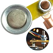 cheap Tools &amp; Home Improvement-Welding Magnet Head Magnetic Welding Fix Ground Clamp Strong Magnetic Welding Support For Electric Welding Ground Tools Hot!