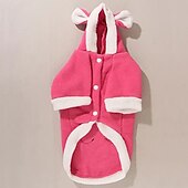 abordables Sweats à capuche-Chien Chat Pulls à capuche Mode Occasionnel Hiver Chaud Respirant Doux Lavable Confortable Extérieur Décontracté Quotidien Vêtements pour Chiens for Bichon Frisé Spitz Nain Bébé Animal Papillon Petit
