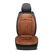 abordables Fundas de asiento para coche-Cojines de asiento de automóvil calefaccionados de 12V para invierno almohadilla de funda de asiento de un solo y doble asiento accesorios para funda de asiento calefaccionada eléctrica