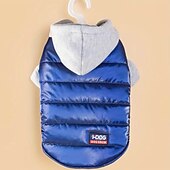baratos Casacos-Cachorros Gatos Casacos Jaqueta Colete Esporte &amp; lazer Casual Inverno Respirável Macio Lavável Confortável Ao ar livre Casual / Diário Roupas para cães for Bichon Frise Pomerânia Animais de Pequeno