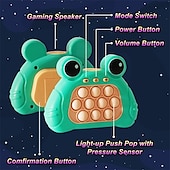 voordelige elektronisch amusement-snel push-bubble-spel voor kinderen &amp; volwassenen, versie 2, pop light up it game fidget speelgoedhandheldspel, voor jongens van 8-12 jaar &amp; sensorisch speelgoed voor meisjes voor autistische kinderen