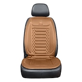 baratos Capas para bancos de automóveis-Capa de Assento Aquecido para Carro 12V Aquecimento Rápido em 30s Aquecedor de Assento Universal para Carro Almofada de Aquecimento de Tecido Grosso e Durável