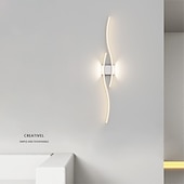 preiswerte LED Wandleuchten-LED-Wandleuchte 3000–6000 K dimmbare Silikon-Wandleuchte ist anwendbar für Schlafzimmer, Wohnzimmer, Flur, Badezimmer, AC110 V, AC220 V