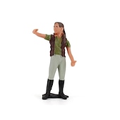 ieftine Jucării de Construit-desktop simulat sandbox scenă personaje decorațiuni fermieri reparatori crescători veterinari multiple seturi și figurine profesionale