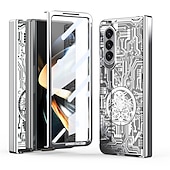cheap Samsung Cases-Phone Case For Samsung Galaxy Z Fold 5 Z Fold 4 Z Fold 3 Z Fold 2 Shockproof ABS PC