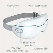 economico Sicurezza personale-maschera per gli occhi intelligente per occhi, massaggiatore cordless ricaricabile per occhiaie, gonfiori, occhi asciutti e sollievo dall&#039;affaticamento, perfetto per dormire &amp; viaggio!