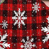 preiswerte 3D Shining Vision Kleid-Mädchen' 3D Plaid Schneeflocke Kleid Langarm 3D-Druck Herbst Winter Urlaub Sport &amp; Natur Täglich Kuschelig Brautkleider schlicht Schön kinderkleidung 3-12 Jahre Casual kleid A Linie Kleid Übers Knie