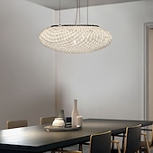 cheap Lantern Design-Pendant Lamps Modern Led Crystal Chandelier Rose Design Kitchen Dining Bar Room Bedroom Hanging Lamp 110-240V