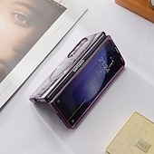 cheap Samsung Cases-Phone Case For Samsung Galaxy Z Fold 6 Z Fold 5 Z Fold 4 Z Fold 3 Back Cover With Magsafe Support Wireless Charging Shockproof TPU Plating