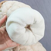Недорогие Верхняя одежда-Дети (1-4 лет) Девочки Пуховик Сплошной цвет Активный кнопка Школа Пальто Верхняя одежда 3-7 лет Весна Бежевый