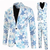 preiswerte Weihnachtsparty-Kleid-Weihnachtsmann Austattungen Partykostüm Weihnachtsanzüge Herren Weihnachten Heiligabend Anzüge Weihnachten Erwachsene Party Weihnachten Mantel Weste Hosen