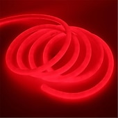 cheap Neon LED Lights-Waterproof 360 Round Neon Led Light Strip 220V-240V Tube Flexible Rope Lights Pool Light Strip Holiday Home Decoration for Indoors Outdoors DIY Decor