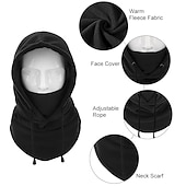 ieftine mâneci și mănuși de acasă-husă de iarnă fleece pentru față femei bărbați cagoule de schi rezistente la vânt Glugă caldă pentru zăpadă pentru motociclism schi pescuit pe gheață camping