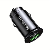preiswerte Auto Ladegerät-Schnelle Autoladegeräte USB PD Typ C QC 3.0 Steckdosenadapter Schnellladung für 12 V 24 V Auto LKW Boot Wohnmobil Motorrad 12 V/24 V