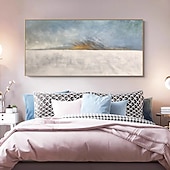 Недорогие Абстрактные картины-Mintura абстрактные картины маслом ручной работы на холсте, настенное художественное украшение, современная картина для домашнего декора, рулонная безрамная нерастянутая картина