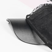 economico Cappelli per feste-cappelli cappello da sole in fibra cappello da velo casual vacanza semplice retrò con copricapo in tulle a pois