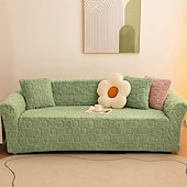 cheap Sofa Cover-Elastic Jacquard Fabric Sofa Cover Stretch Couch Cover Sectional L Shape Sofa Slipcover Corner Case for Living Room 1/2/3/4 Seat