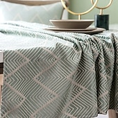 cheap Tablecloth-Nordic Style Thickened Cotton Linen Dining TableCloth, Anti Scalding and Anti Slip Tea TableCloth, Rectangular Desk Mat, TV Cabinet Decorative Cloth