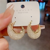 preiswerte Ohrringe-Damen Ohrstecker Tropfen-Ohrringe Kreolen Retro Tropfen Elegant Vintage Stilvoll Einfach Luxus Ohrringe Schmuck Gold Für Party Strasse Täglich Festtage Festival 1 Paar