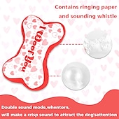 お買い得  犬用おもちゃ-噛む用おもちゃ インタラクティブトイ きしむおもちゃ ととも​​に 耐用的 ペット運動 歯が生えるおもちゃ のために 犬用 猫用 屋内 屋外 ペットプレイ