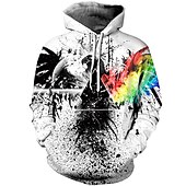 levne Legrační grafika-cosplay Animák Manga Pullover Anime 3D Přední kapsa Grafika Pro Pro páry Pánské Dámské Dospělé Plesová maškaráda 3D tisk Párty Běžné / Denní