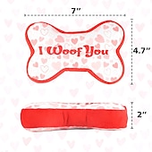 お買い得  犬用おもちゃ-噛む用おもちゃ インタラクティブトイ きしむおもちゃ ととも​​に 耐用的 ペット運動 歯が生えるおもちゃ のために 犬用 猫用 屋内 屋外 ペットプレイ