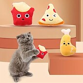 ieftine Jucării Câini-Jucării de Mestecat Jucării pluș Jucărie interactivă Jucărie Squeak Jucărie Catnip cu Durabil Antrenament pentru animale de companie Jucarie de dinti pentru Câini Pisici Interior Exterior Jucării de