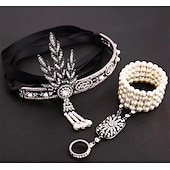 preiswerte Zubehör und mehr-Ring-Armbänder Maskerade Retro Vintage 1920s Aleación Für Der große Gatsby Cosplay Karneval Damen Modeschmuck Modeschmuck