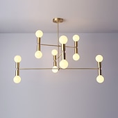 Χαμηλού Κόστους Σχέδιο Sputnik-led μενταγιόν 55/100cm φωτιστικό οροφής ρυθμιζόμενο ύψος μενταγιόν μοντέρνο φωτιστικό οροφής μέσα του αιώνα για σαλόνι, τραπεζαρία, κουζίνα