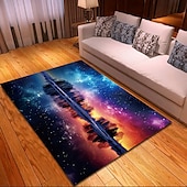 abordables Tapis Blacklight-Tapis à lumière noire, réactif aux UV, brille dans le noir, tapis de cuisine, antidérapant, résistant à l&#039;huile, univers trippy, tapis de sol, tapis de salon, intérieur et extérieur, décoration de