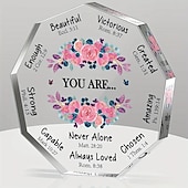 tanie Gifts-prezenty dla kobiet (4*4 cale), prezenty urodzinowe inspiracje prezenty religijne prezenty duchowe prezenty katolickie dla kobiet jej mama przyjaciółki współpracownica siostra (akryl)