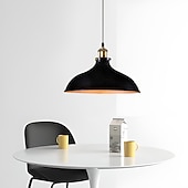 levne Ostrovní světla-LED závěsné světlo závěsné stropní průmyslové kartáčované vintage stínidlo barové osvětlení, osvětlení restaurace starožitný kartáčovaný rustikální kov