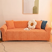 cheap Sofa Cover-Elastic Jacquard Fabric Sofa Cover Stretch Couch Cover Sectional L Shape Sofa Slipcover Corner Case for Living Room 1/2/3/4 Seat