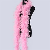 זול אביזרי פוטבוט&#039;-boland deluxe feather boa 70 אינץ&#039; אביזרי לבוש לצעיף נוצות הודו