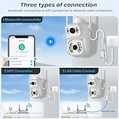 billige IP-nettverkskameraer for innendørs bruk-didseth 8mp 4k wifi ptz kamera dobbel linse videoovervåking beskyttelse ai menneskelig monitor nattsyn utendørs sikkerhet cctv cam
