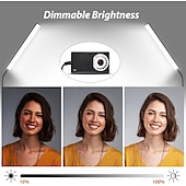 abordables Lampes annulaires-Lumière de bâton de caméra RVB, éclairage portatif, prise de photo portable, prise de vue vidéo, lumière de remplissage, lumière d&#039;ambiance de salle de diffusion en direct intérieure