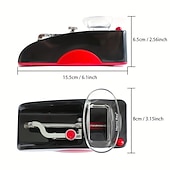 cheap Hand Tools-1pc Electric Cigarette Roller 5th Generation Electric Cigarette Roller Cigarette Rolling Machine For 8mm/6.5mm Empty Smoking Tube Cigarette Tamping Machine Portable Household Electric Cigarette M