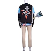 abordables Costumes de manga-La légende de Zelda : les larmes du royaume Lien Manga Costume de cosplay Tenues Costumes de Cosplay Mascarade Plus d&#039;accessoires Costume Pour Homme Femmes Adulte