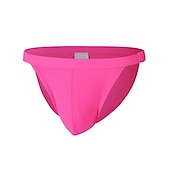 economico nuotata breve-Per uomo Pantaloncini da mare Slip da bagno Spiaggia Festa in piscina Traspirante Asciugatura rapida Vita elastica Liscio Breve Sport Informale Abbigliamento sportivo Nero Bianco Media elasticità