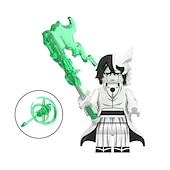 cheap Building Toys-8 Pcs Assembled Toy Anime Series Death God Genki Sword Hachizaki Ichigo Kid Building Block Bag