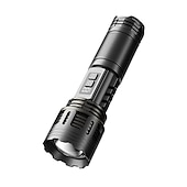 cheap Tactical Flashlights-White Laser Super Powerful Flashlight 5000LM TYPE-C Rechargeable Torch Light High Power LED Flashlight Tactical Lantern