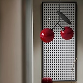 cheap Island Lights-Pendant Lamp Postmodern Double-headed Creative Cherry Design Chandelier, Personalized Glass + Metal Pendant Lights for Children&#039;s Room, Bedroom, Living Room, Dining Room, Hotel Club Restaurant
