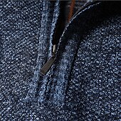 cheap Men&#039;s Pullover Sweater-Men&#039;s Pullover Sweater Jumper Knit Sweater Quarter Zip Pullover Sweater Ribbed Knit Regular Knitted Quarter Zip Plain Stand Collar Keep Warm Modern Contemporary Daily Wear Going out Clothing Apparel