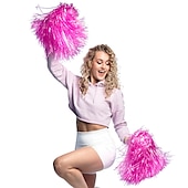 olcso photobooth kellékek-boland - cheerleader pom pom 1 db rajongói sportkiegészítő karneváli tematikus buli jga