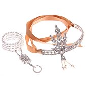 preiswerte Zubehör und mehr-Ring-Armbänder Maskerade Retro Vintage 1920s Aleación Für Der große Gatsby Cosplay Karneval Damen Modeschmuck Modeschmuck